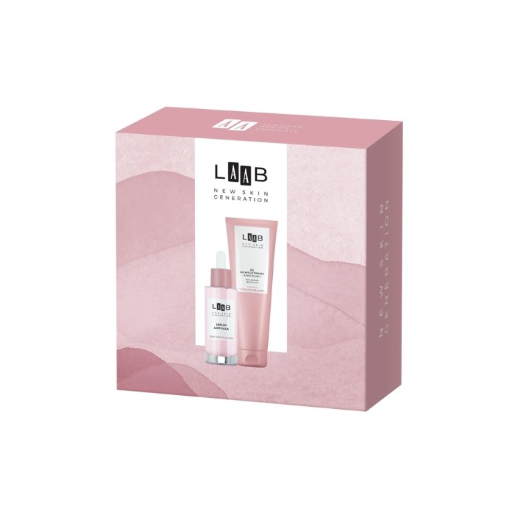 AA LAAB Centella B12 Kerstset: Serum-ampul + Gezichtsreinigingsgel