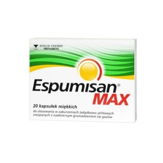 Espumisan Max 20 kapsułek