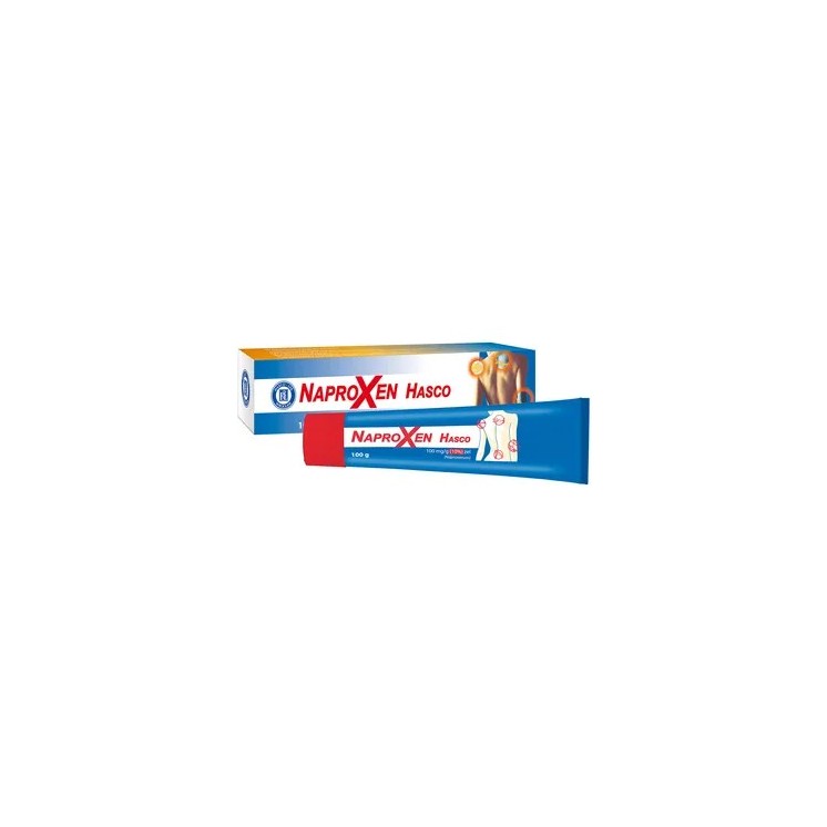 Naproxen Hasco 100 mg/g (10%) żel o działaniu przeciwzapalnym  100 g