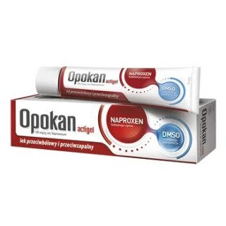Opokan Actigel  Zel o działaniu przeciwbólowym i przeciwzapalnym 50 g