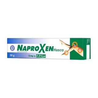 Naproxen Hasco 12 mg/g żel przeciwbólowy i przeciwzapalny 50 g