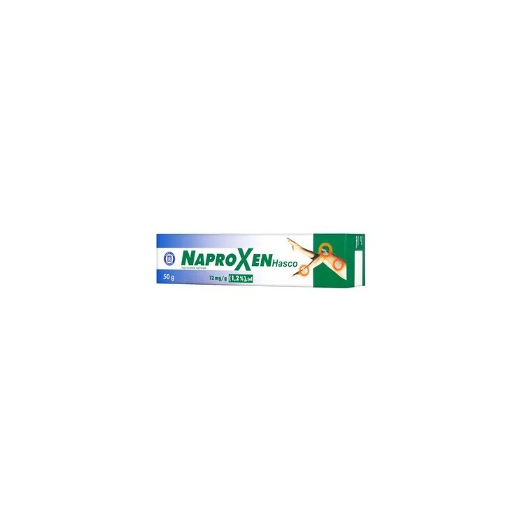Naproxen Hasco 12 mg/g żel przeciwbólowy i przeciwzapalny 50 g