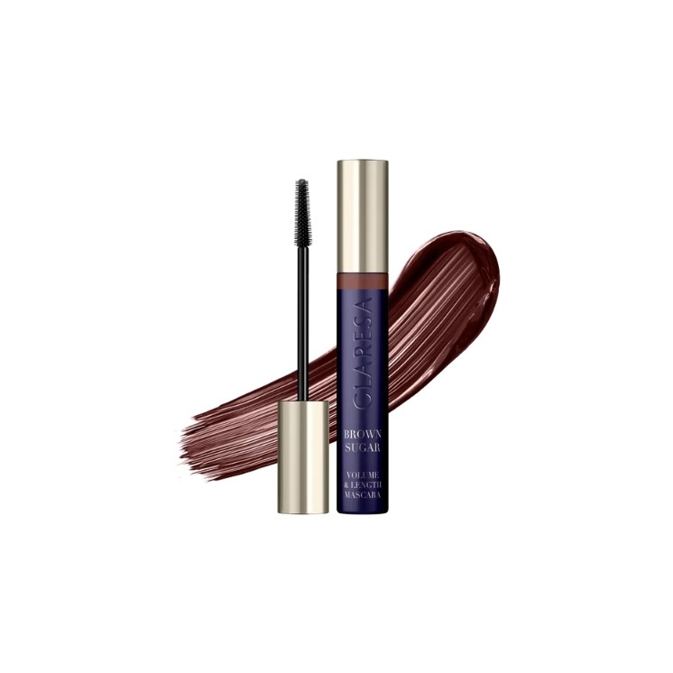 Claresa BROWN SUGAR Brown lengthening and thickening mascara 10 g