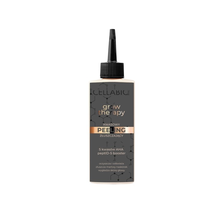 Cellabic Grow Therapy Zuur Exfoliërende peeling voor Mannen 150 ml