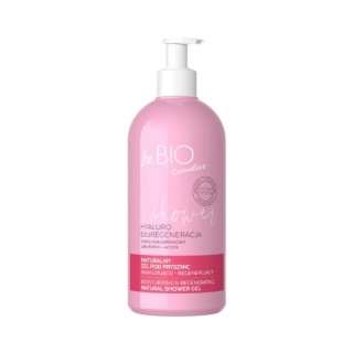 BeBio Cosmetics Natural shower gel HYALURO bioREGENERACJA moisturizing and regenerating 350 ml