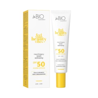 BeBio Cosmetics Moisturizing Protective Face Cream SPF50 FEEL YOUR BEAUTY VIBES 40 ml