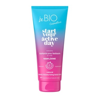 BeBio Cosmetics Natuurlijke Isotone Lichaamsbalsem START YOUR ACTIVE DAY Hydraterend 200 ml BeBio Cosmetics Natuurlijke Isotone Lichaamsbalsem START YOUR ACTIVE DAY Hydraterend 200 ml