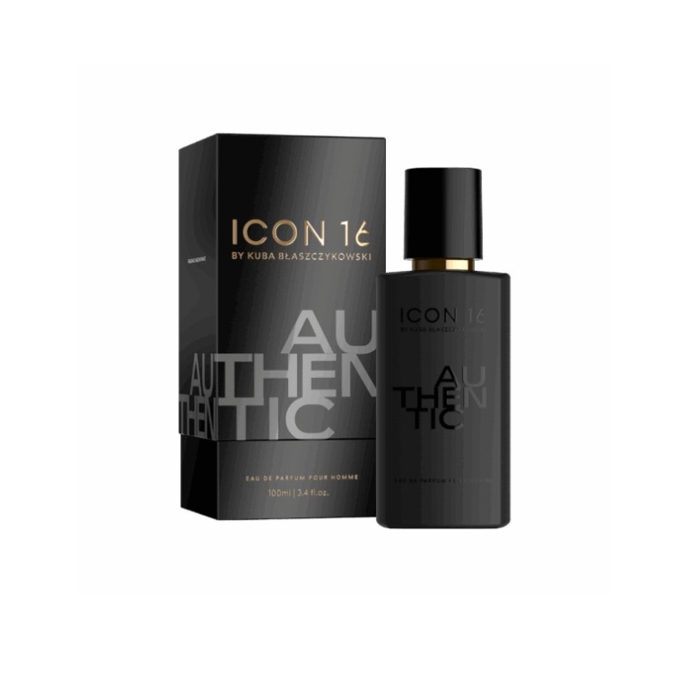 Icon16 by Kuba Błaszczykowski Authentic Eau de Parfum voor mannen 100 ml