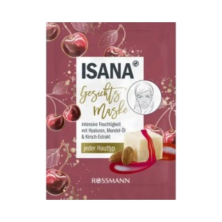 Isana Maska pod twarzy w płachcie 1 sztuka