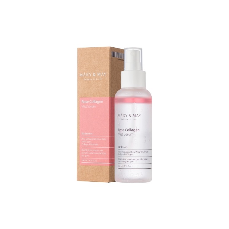 Mary&May Rose Collagen Mist Tweefasen Serum 100 ml