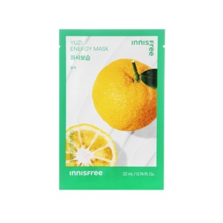 Innisfree Squeeze Energy Mask Yuzu Aufhellende Tuchmaske 22 ml Innisfree Squeeze Energy Mask Yuzu Aufhellende Tuchmaske 22 ml