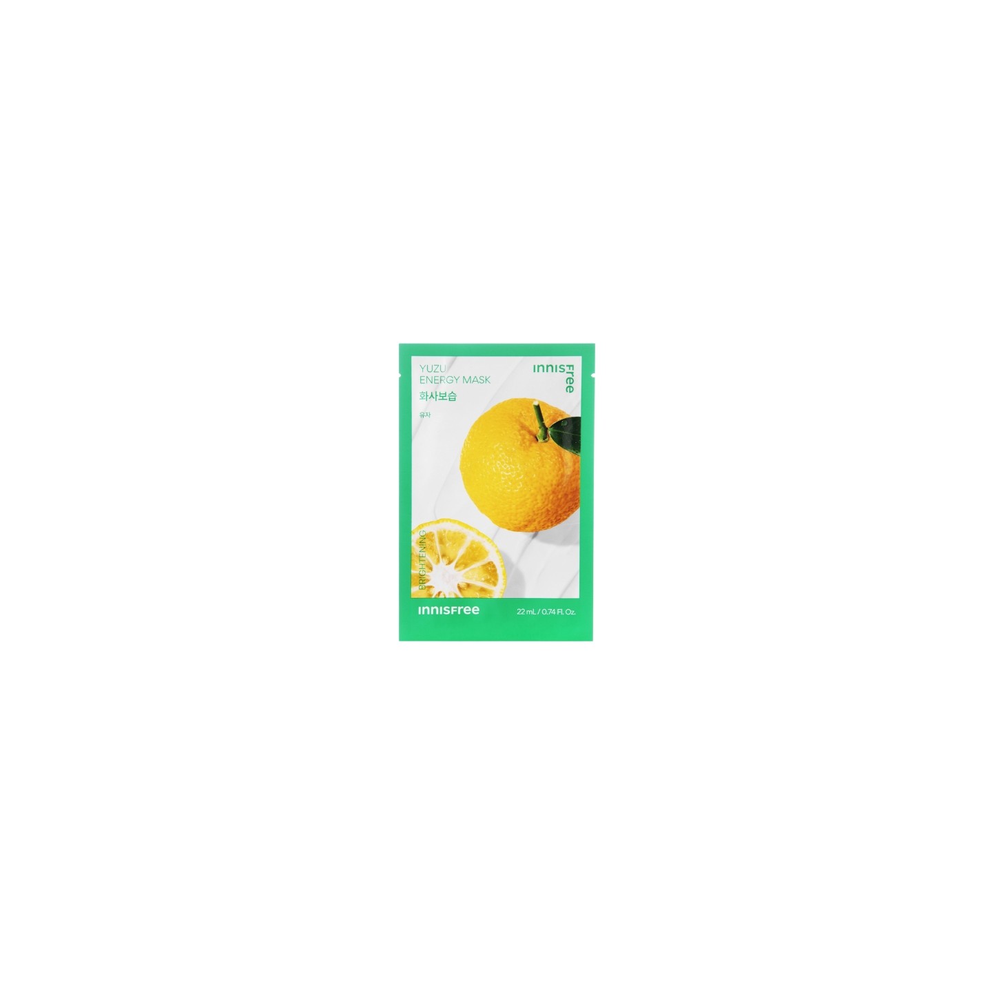 Innisfree Squeeze Energy Mask Yuzu Aufhellende Tuchmaske 22 ml Innisfree Squeeze Energy Mask Yuzu Aufhellende Tuchmaske 22 ml