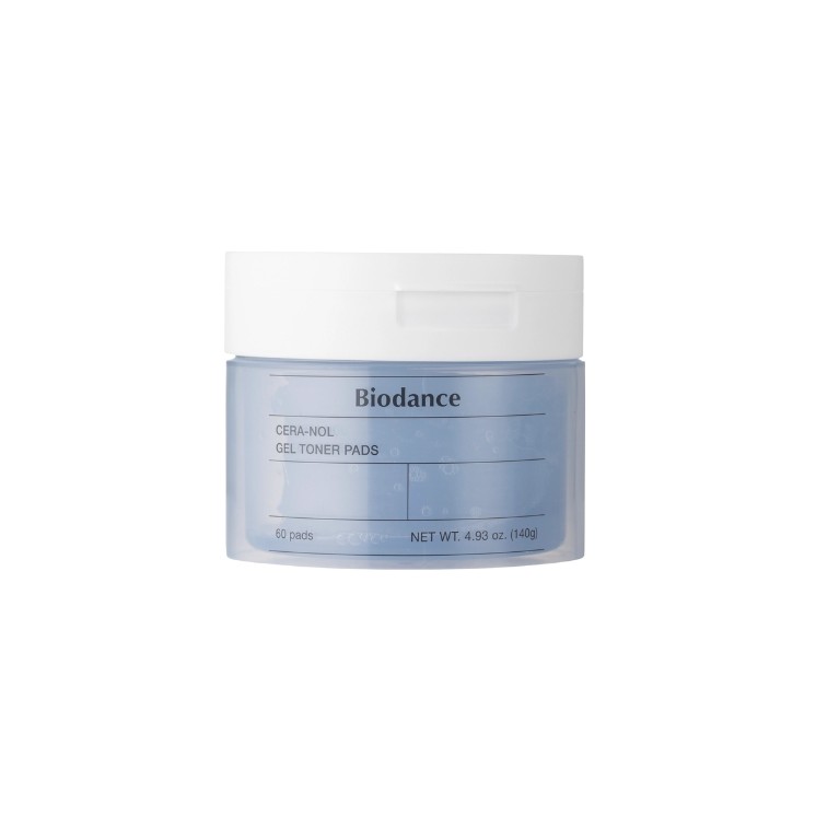 Biodance Cera-nol Gel Toner Pads żelowe Płatki nawilżające do twarzy 60 sztuk