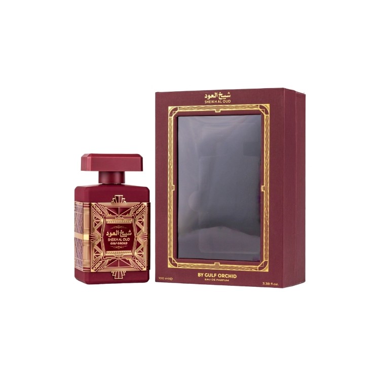 Gulf Orchid Sheikh al Oud Red Unisex Woda perfumowana dla kobiet i mężczyzn 100 ml 