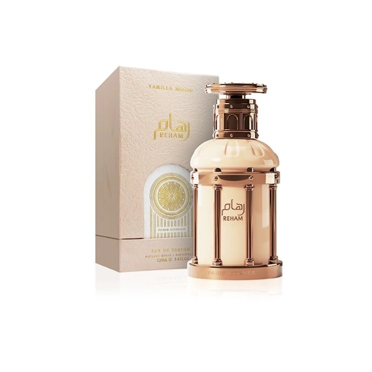 Paris Corner Reham Vanilla Mood Unisex Eau de Parfum for Women and Men 100 ml