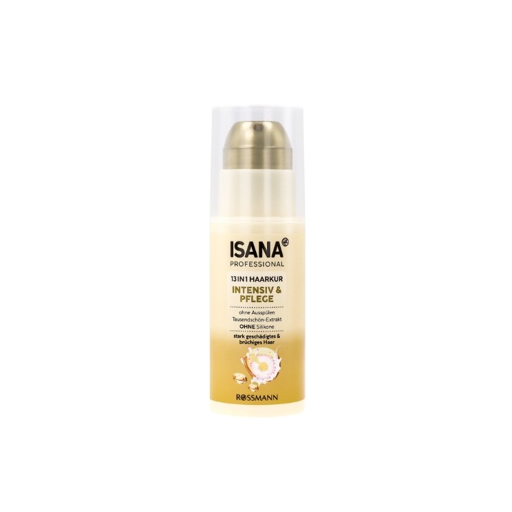 Isana Professional 13-in-1 Feuchtigkeitsspendende Haarkur, Intensiv pflegend, 100 ml