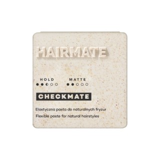 Hairmate Checkmate Fixing, flexibele haarpasta voor natuurlijke kapsels 75 g Hairmate Checkmate Fixing, flexibele haarpasta voor natuurlijke kapsels 75 g