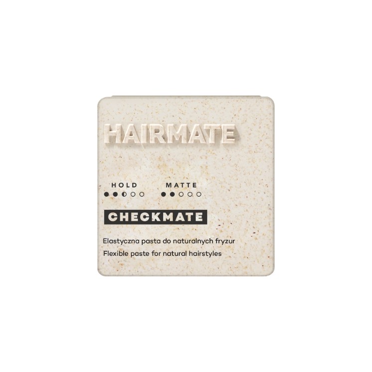 Hairmate Checkmate Fixing, flexible Haarpaste für natürliche Frisuren, 75 g