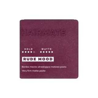 Hairmate Rude Mood Extra Strong Hold Matte Haarpasta 75g Hairmate Rude Mood Extra Strong Hold Matte Haarpasta 75g
