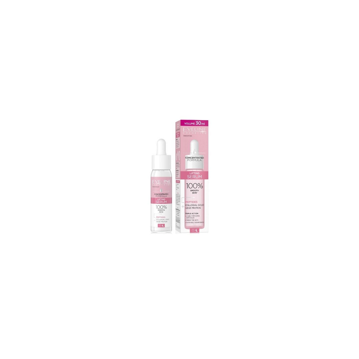 Eveline Concentrated Formula Dag- en Nachtgezichtsserum Lifting 30 ml Eveline Concentrated Formula Dag- en Nachtgezichtsserum Lifting 30 ml