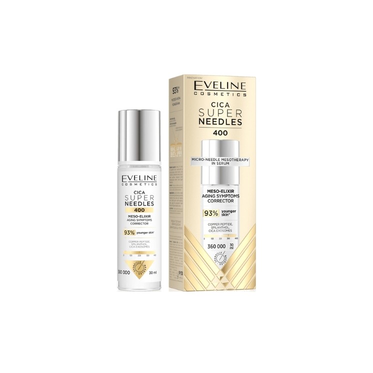 Eveline Cica 400 Super Needles Mezo-elixir Korektor oznak starzenia 30 ml
