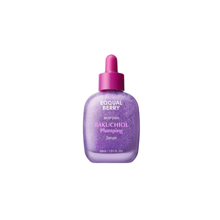 Eqqualberry Bakuchiol Plumping Serum ujędrniająco-nawilżające Serum do twarzy z Bakuchiolem 30 ml Eqqualberry Bakuchiol Plumping Serum ujędrniająco-nawilżające Serum do twarzy z Bakuchiolem 30 ml