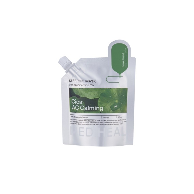 Mediheal Sleeping Mask Cica AC Calming kojąca Maska do twarzy 20 ml