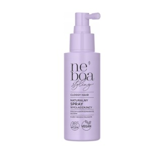 Neboa Styling Glossy Hair naturalny Spray wygładzający przeciw elektryzowaniu się włosów 100 ml