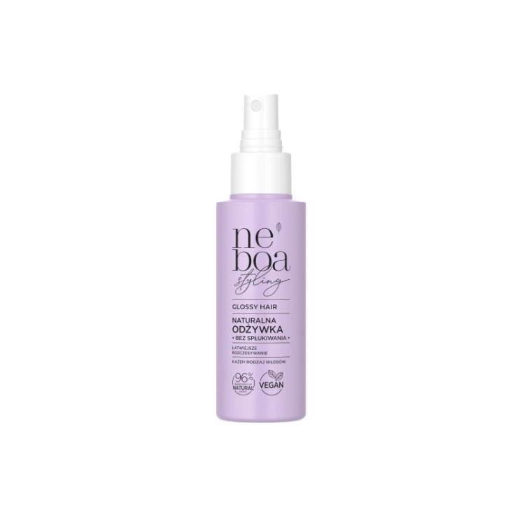Neboa Styling Glossy Hair Natural Leave-in Spray Conditioner für leicht kämmbares Haar, 100 ml