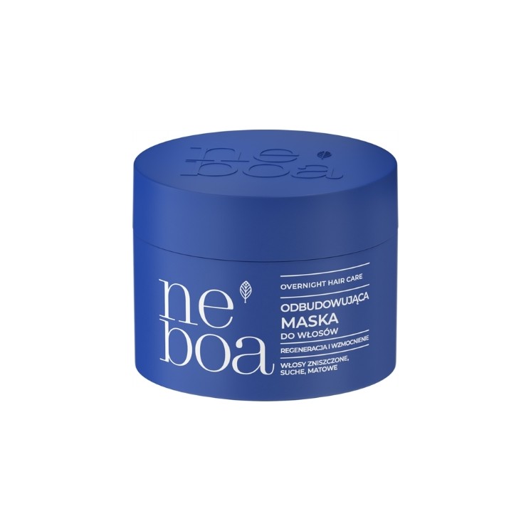 Neboa Overnight Hair Care odbudowująca Maska do włosów Regeneracja i wzmocnienie 300 ml Neboa Overnight Hair Care odbudowująca Maska do włosów Regeneracja i wzmocnienie 300 ml