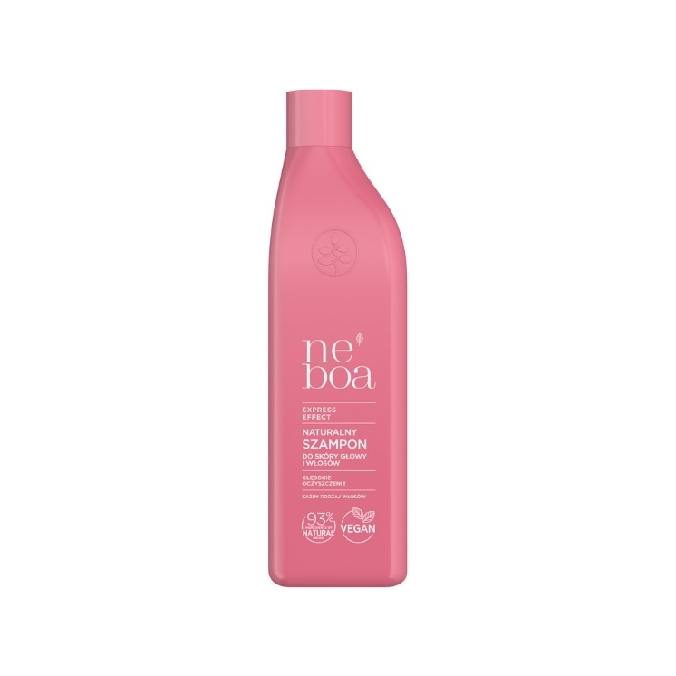 Neboa Express Effect Natürliches Shampoo für Kopfhaut und Haar, Tiefenreinigung, 300 ml