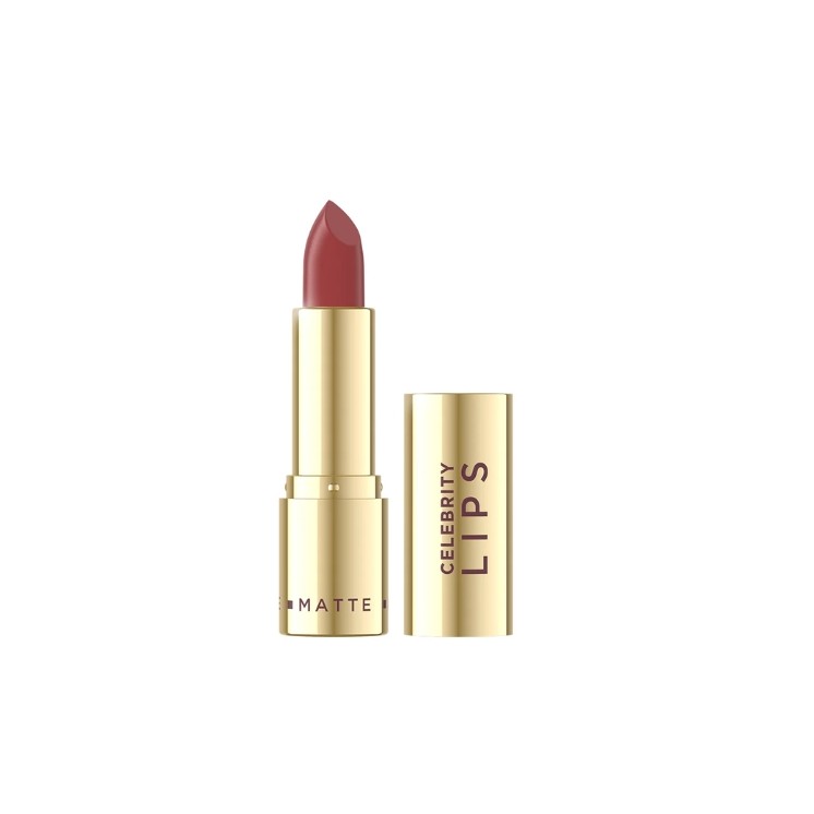 Eveline Celebrity Lips Creamy Satin Finish Lipstick /501/ Velvet 1 stuk