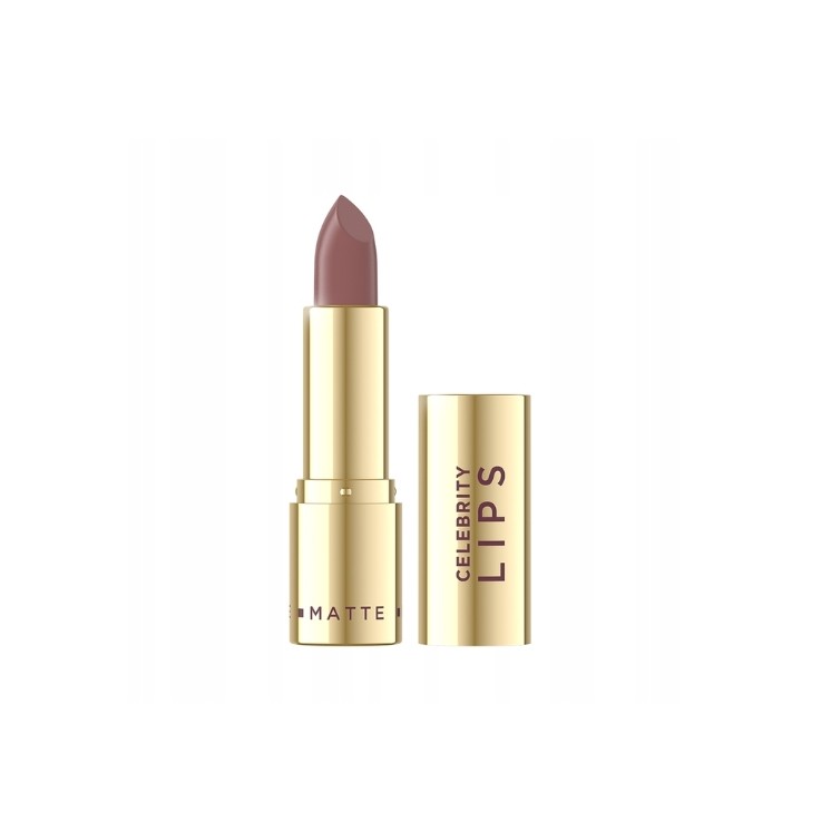 Eveline Celebrity Lips Creamy Satin Finish Lipstick /507/ Bare 1 pc