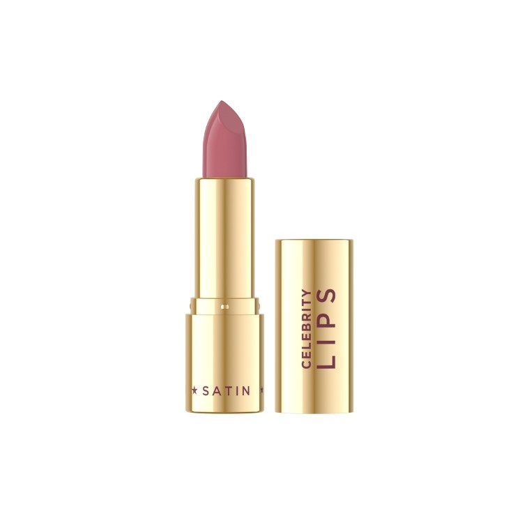 Eveline Celebrity Lips Creamy Satin Finish Lipstick /600/ Petal 1 stuk