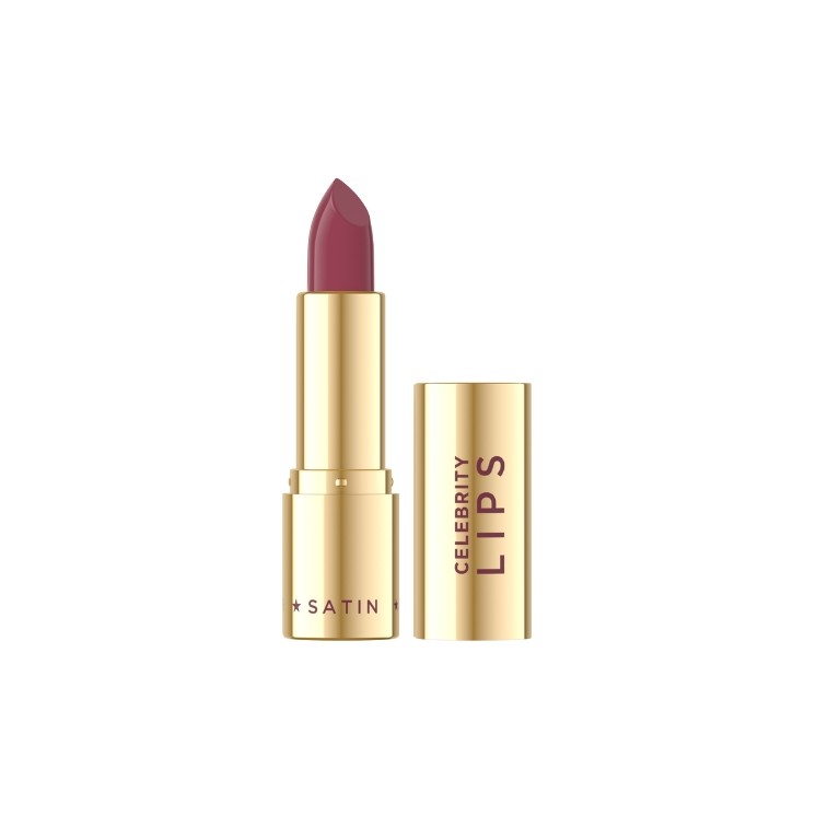 Eveline Celebrity Lips Creamy Satin Finish Lippenstift /602/ Glimmer 1 Stück