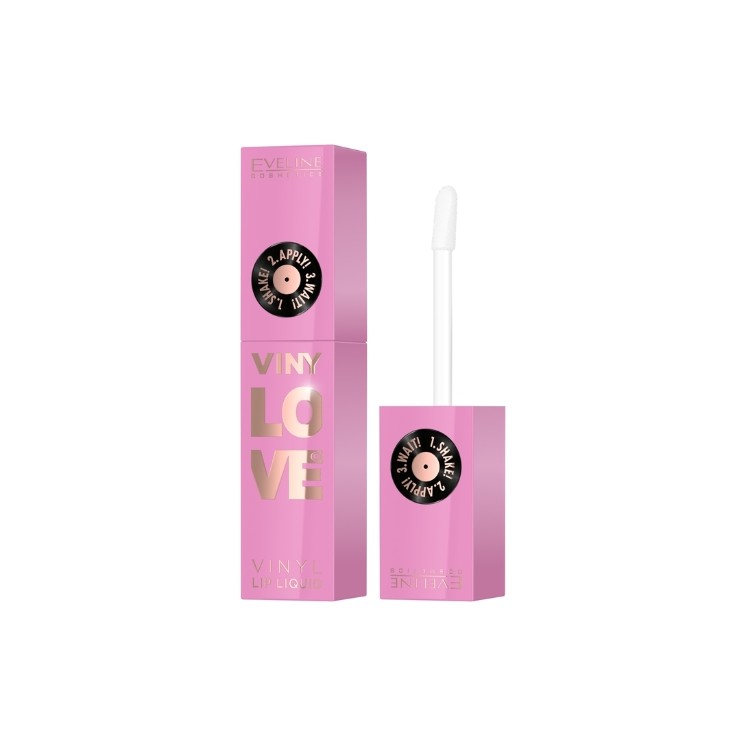 Eveline VinyLove długotrwała Pomadka płynna z efektem gloss /02/ Dusty 4 ml