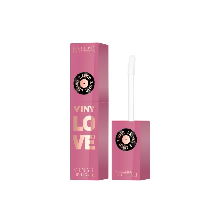 Eveline VinyLove Langhoudende Vloeibare Lippenstift met Glanseffect /03/ Bestie 4 ml