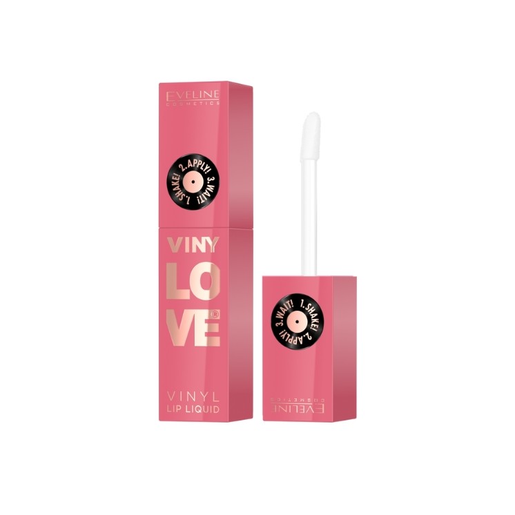 Eveline VinyLove Langanhaltender Flüssig-Lippenstift mit Gloss-Effekt /05/ Rosy 4 ml