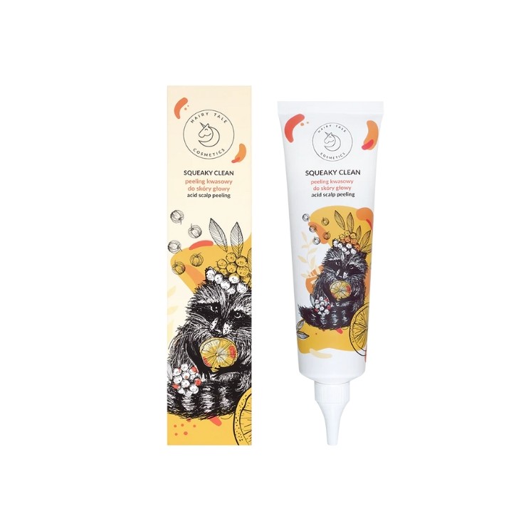 Hairy Tale Squeaky Clean kwasowy Peeling do skóry głowy 150 ml