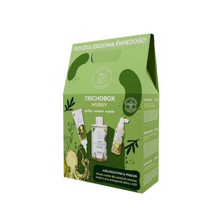 Hairy Tale Murky Trichobox Zestaw: Peeling 150ml + Szampon 250 ml + Wcierka 120 ml