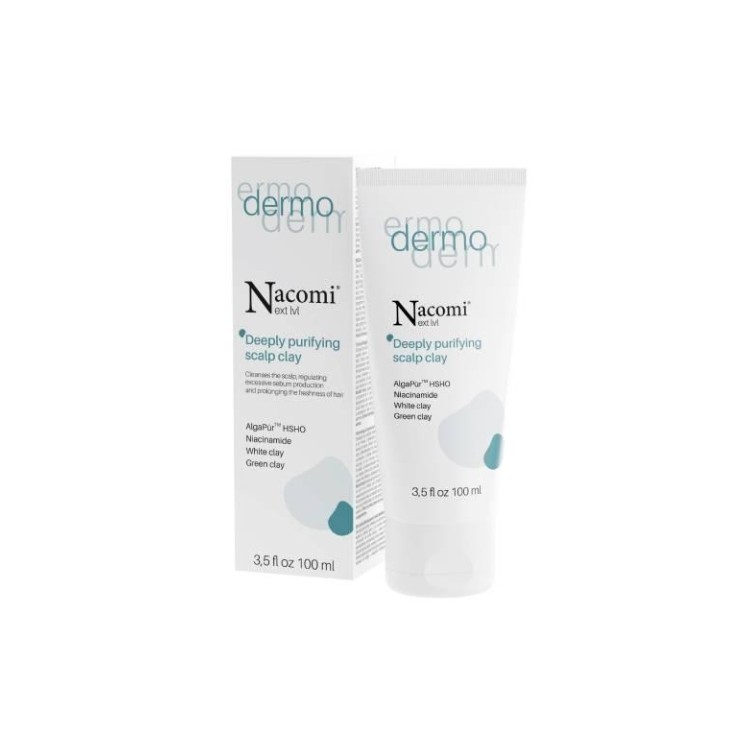 Nacomi Next Level Dermo Peeling Clay für die Kopfhaut 100 ml