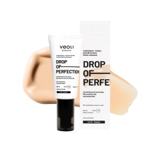 Veoli Botanica Drop of Perfection Glättende und abdeckende BB-Creme für fettige und Mischhaut /2,0 W/ Vanilla 30 ml