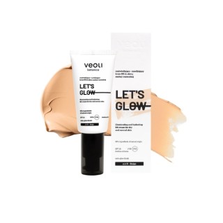 Veoli Botanica Let's Glow rozświetlająco-nawilżający Krem BB do skóry suchej /2,5N/ Beige 30 ml