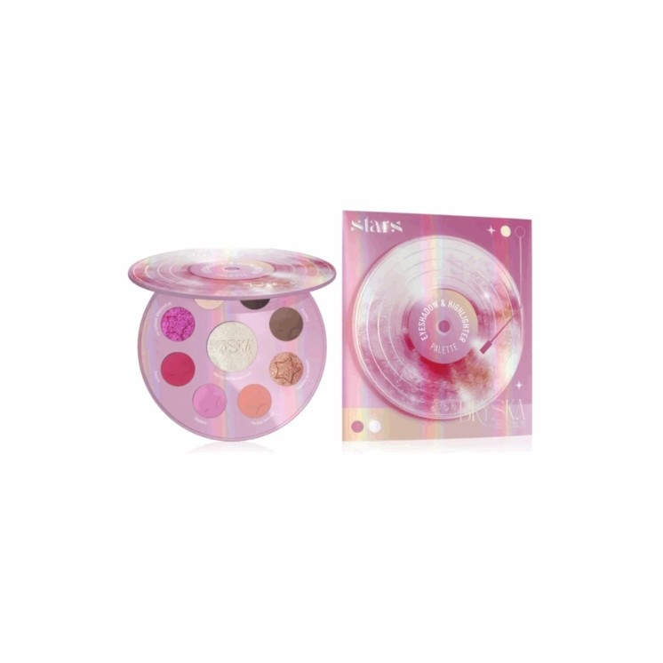 Stars from the Stars x BRYSKA Oogschaduwpalet met highlighter 9,7 g