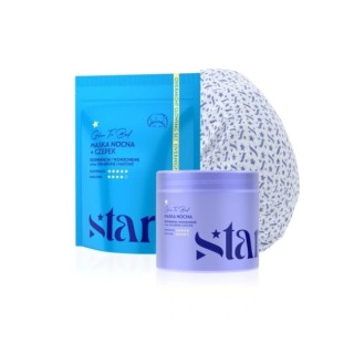 Stars from the Stars Glow To Bed Nacht-Haarmaske mit Deckel, 200 ml