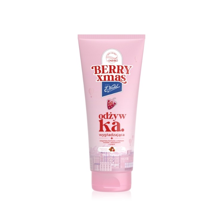 OnlyBio x Wedel Hair in Balance Glättende Haarspülung Milchschokolade Erdbeere 200 ml