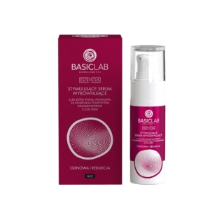 BasicLab Esteticus Stimulierendes und Ausgleichendes Serum mit 3% Adapalensäureester für die Nacht, 30 ml