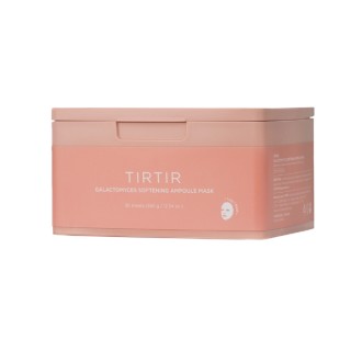 TIRTIR Galactomyces Softening Ampoule Mask Set mit aufhellenden Gesichtsmasken, 30 Stück, 350 g