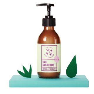 Mydlarnia Cztery Szpaki Moisturizing Hair Conditioner Burdock and Gooseberry 300 ml