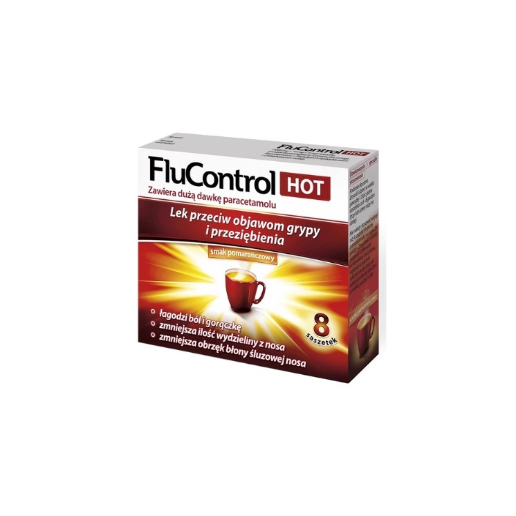 FluControl Hot 8 sachets